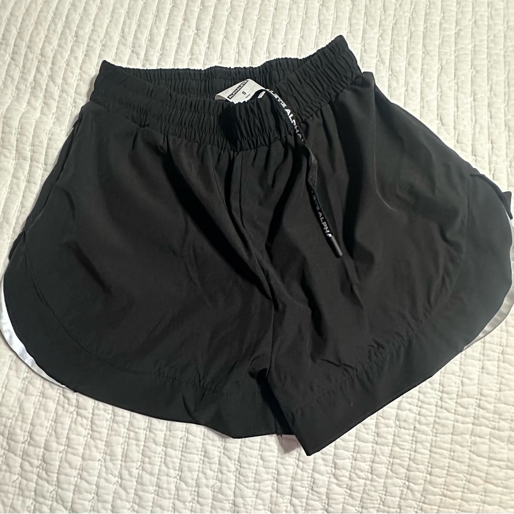 Alphalete Black Women's Athletic Shorts - Lined